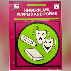 Fingerplays, Puppets and Poems – Kids Activity Book (1988)
